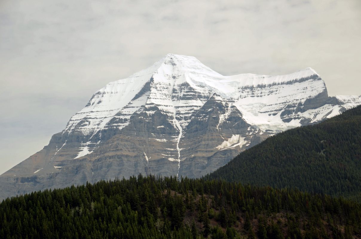 05 Mount Robson South Face From Helicopter Just After Taking Off For Robson Pass